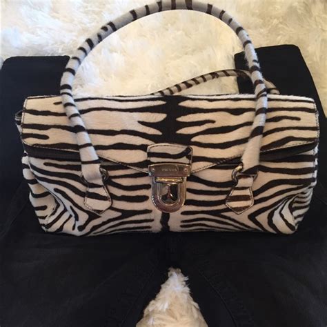 zebra bag prada|prada buckle bag.